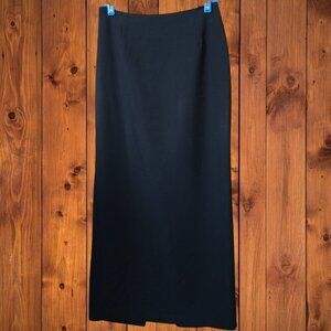 Danielle B Women's XS? Black Long Back Slit Pencil Skirt Office Career READ